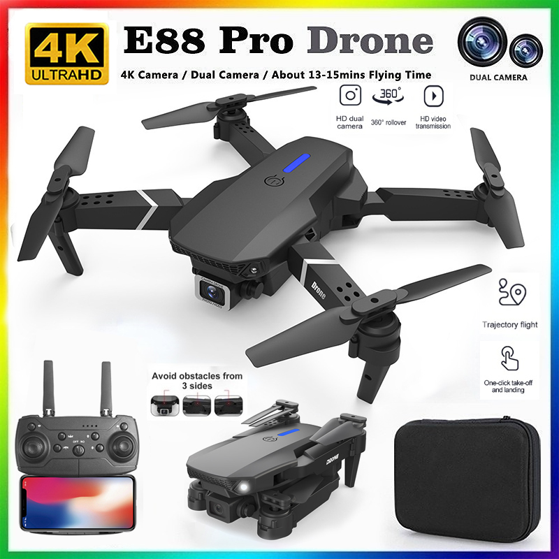 Drone Kit Professional - Nuevo Dron RC Profesional E88 2026