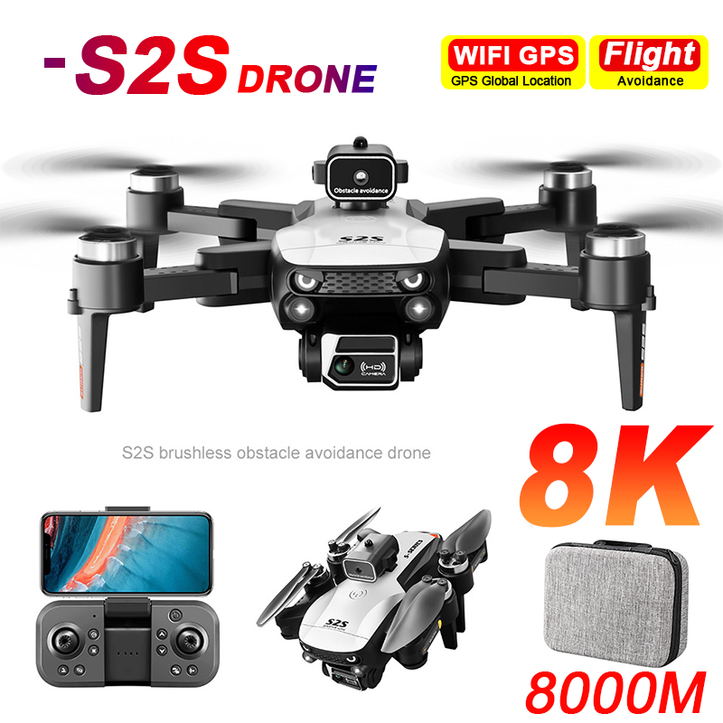Drone Kit Professional - Nuevo Dron S2S 8K profesional HD