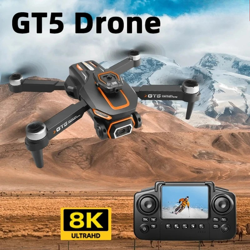Drone Kit Professional - Dron Original GT5 Mini 4K Profesional