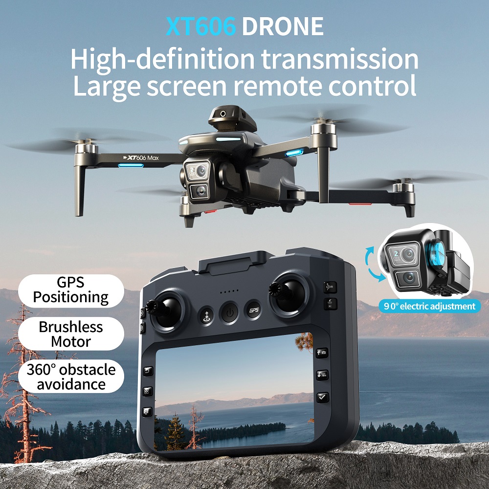 Dron XT606 MAX 3 con Batería,  - Drone Kit Professional reseña y precio