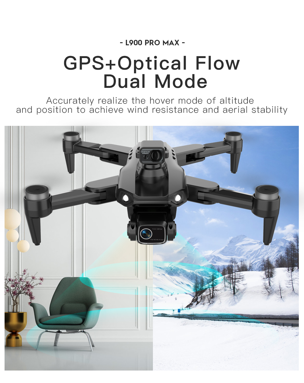 LYZRC L900 PRO MAX, dron con G - Drone Kit Professional reseña y precio