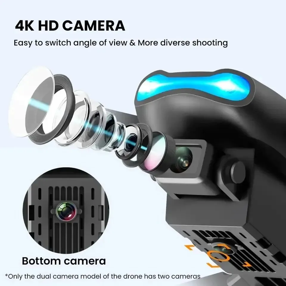 Mini Dron profesional E99 HD 4 - Drone Kit Professional reseña y precio